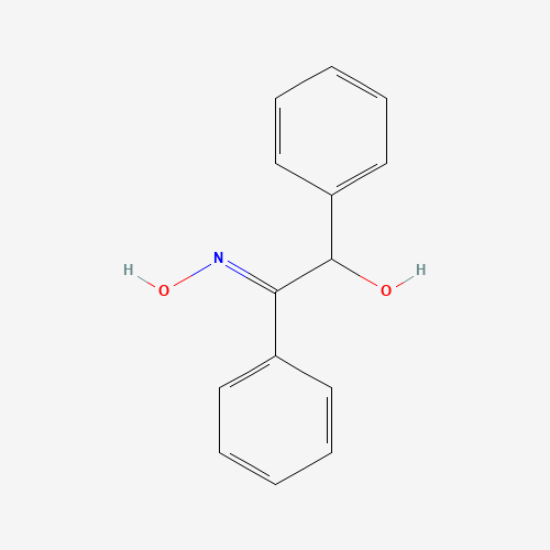 ALPHA-BENZOIN OXIME (CAS: 441-38-3) - Chemical Structure and Molecular Formula 