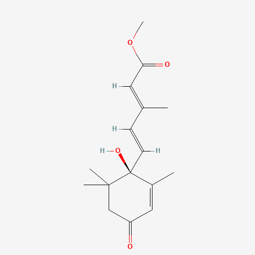 Abscisicacidmethylester (CAS: 7200-31-9) - Chemical Structure and Molecular Formula 