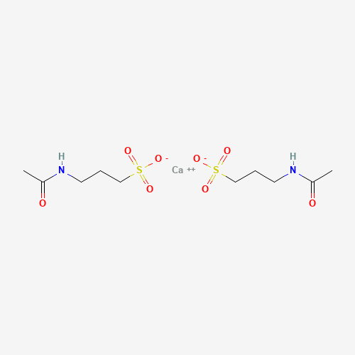 Acamprosate calcium (CAS: 77337-73-6) - Chemical Structure and Molecular Formula 