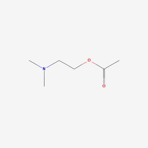 2-Dimethylaminoethyl acetate (CAS: 1421-89-2) - Chemical Structure and Molecular Formula 