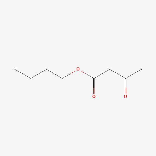ACETOACETIC ACID N-BUTYL ESTER (CAS: 591-60-6) - Chemical Structure and Molecular Formula 