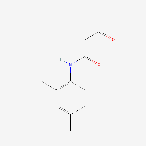 2',4'-Dimethylacetoacetanilide (CAS: 97-36-9) - Chemical Structure and Molecular Formula 