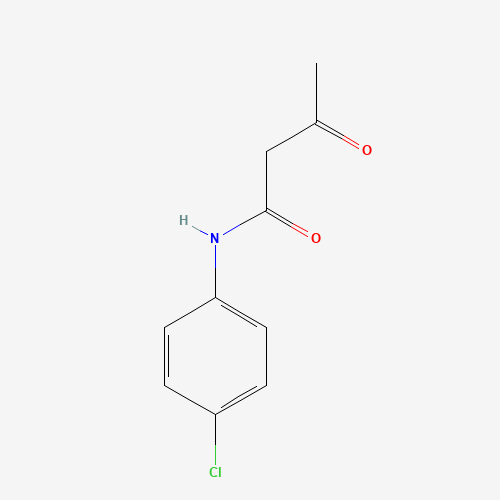 4'-Chloroacetoacetanilide (CAS: 101-92-8) - Chemical Structure and Molecular Formula 