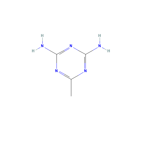 6-Methyl-1,3,5-triazine-2,4-diamine (CAS: 542-02-9) - Related Chemical Product