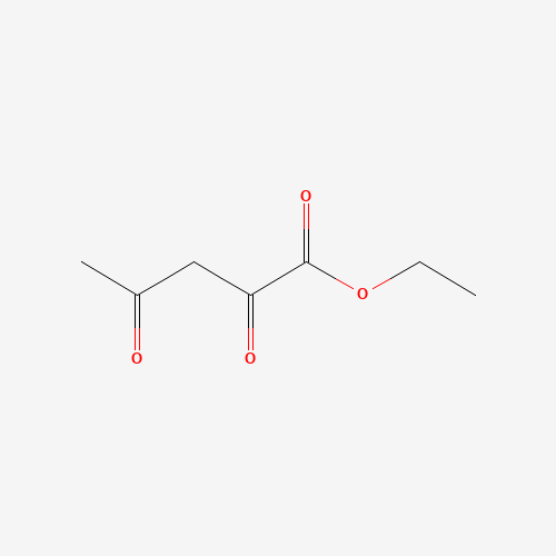 Ethyl 2,4-dioxovalerate (CAS: 615-79-2) - Chemical Structure and Molecular Formula 