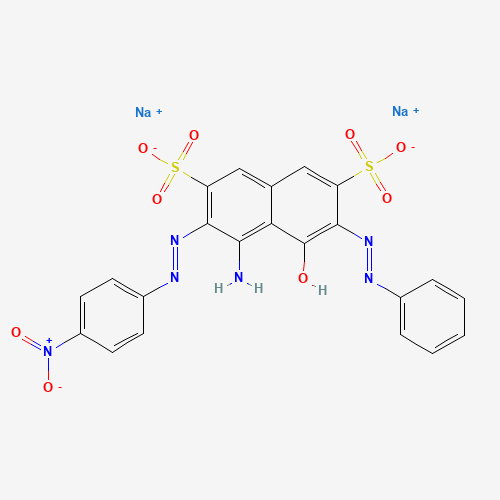 Acid Black 1 (CAS: 1064-48-8) - Chemical Structure and Molecular Formula 
