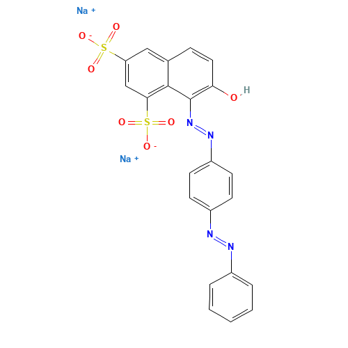 Acid Red 73 (CAS: 5413-75-2) - Chemical Structure and Molecular Formula 