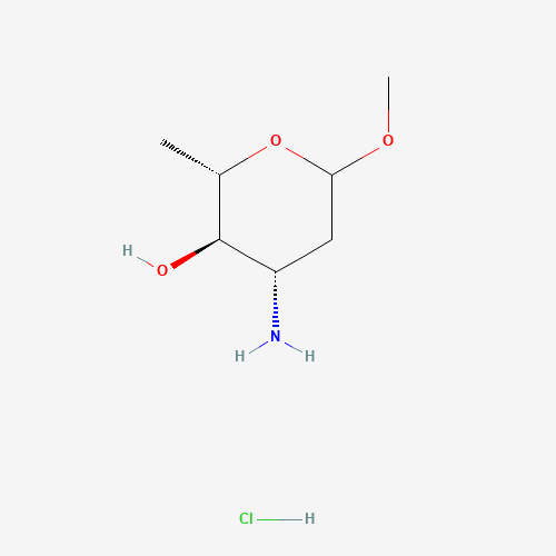 METHYL-A-L-ACOSAMINE (CAS: 54623-24-4) - Chemical Structure and Molecular Formula 