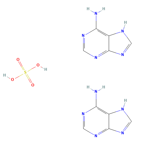 1H-Purin-6-amine sulfate (CAS: 321-30-2) - Related Chemical Product