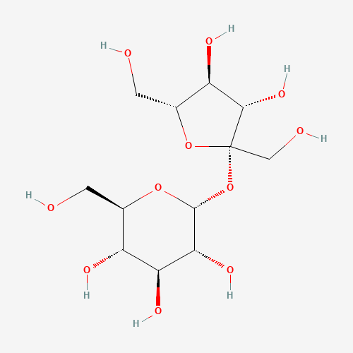 D(+)-Sucrose (CAS: 57-50-1) - Chemical Structure and Molecular Formula 
