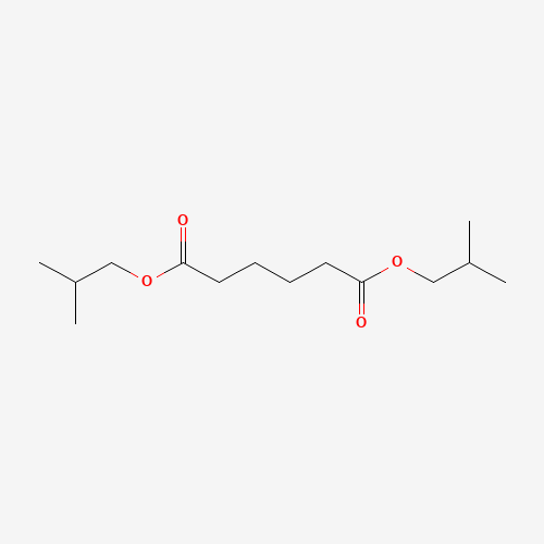 Diisobutyl adipate (CAS: 141-04-8) - Chemical Structure and Molecular Formula 