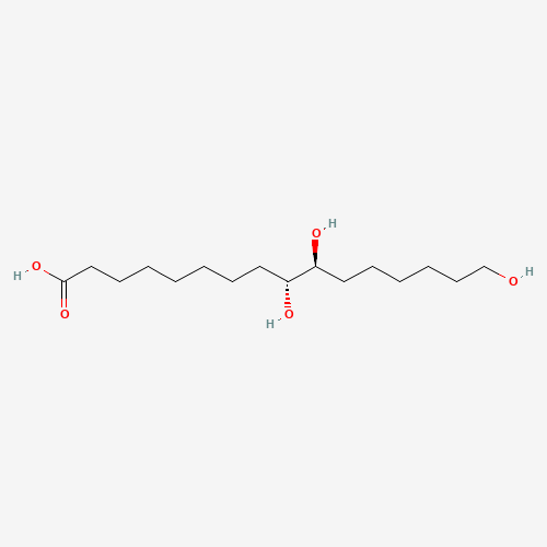 ALEURITIC ACID (CAS: 533-87-9) - Chemical Structure and Molecular Formula 