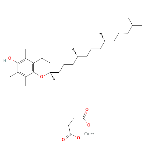 Vitamin-E (CAS: 14638-18-7) - Chemical Structure and Molecular Formula 