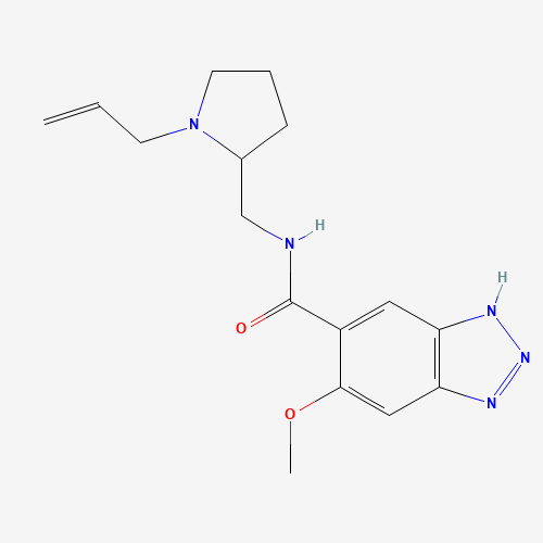 Alizapride chemical structure Alizapride (CAS: 59338-93-1) - Chemical Structure and Molecular Formula