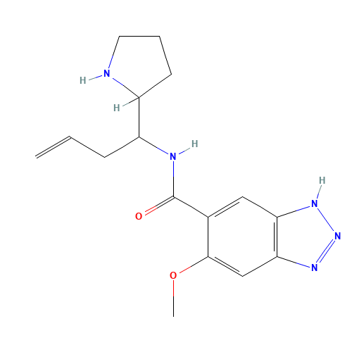 Alizapride (CAS: 59338-93-1) - Chemical Structure and Molecular Formula 