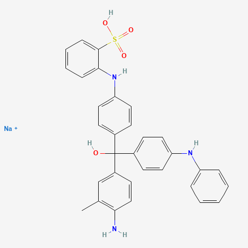 ACID BLUE 119 (CAS: 30586-13-1) - Chemical Structure and Molecular Formula 