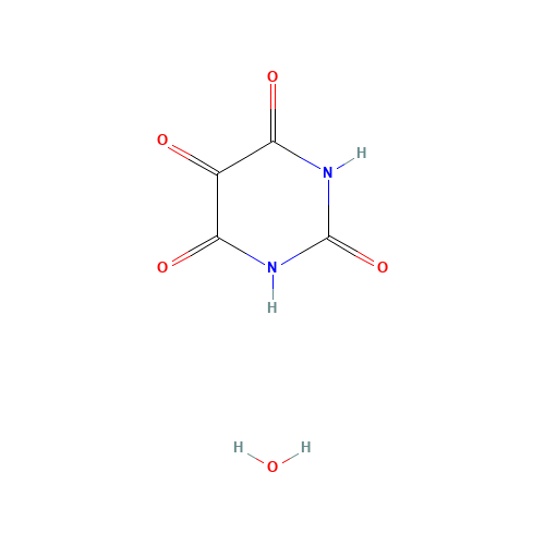 ALLOXAN MONOHYDRATE (CAS: 2244-11-3) - Chemical Structure and Molecular Formula 