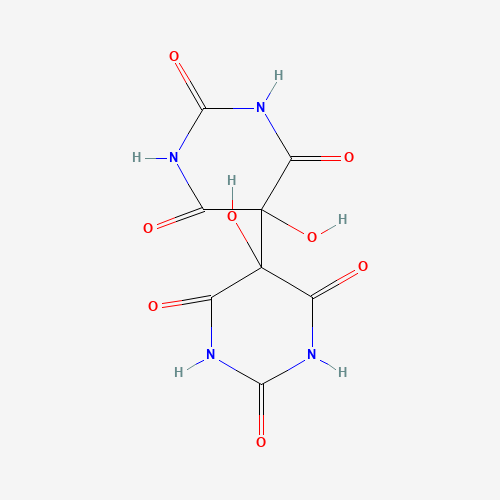 ALLOXANTIN (CAS: 76-24-4) - Chemical Structure and Molecular Formula 