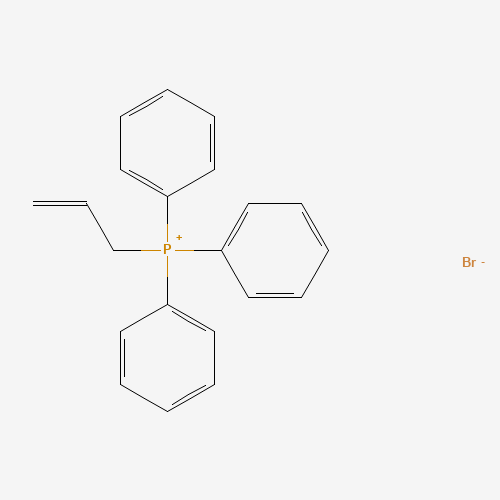 Allyltriphenylphosphonium bromide (CAS: 1560-54-9) - Chemical Structure and Molecular Formula 