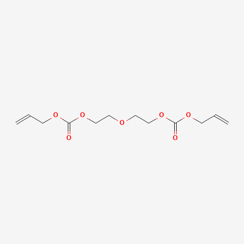Diallyl 2,2'-oxydiethyl dicarbonate (CAS: 142-22-3) - Chemical Structure and Molecular Formula 