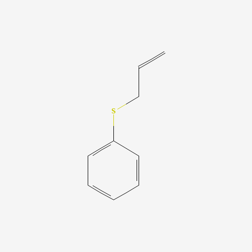 ALLYL PHENYL SULFIDE (CAS: 5296-64-0) - Chemical Structure and Molecular Formula 