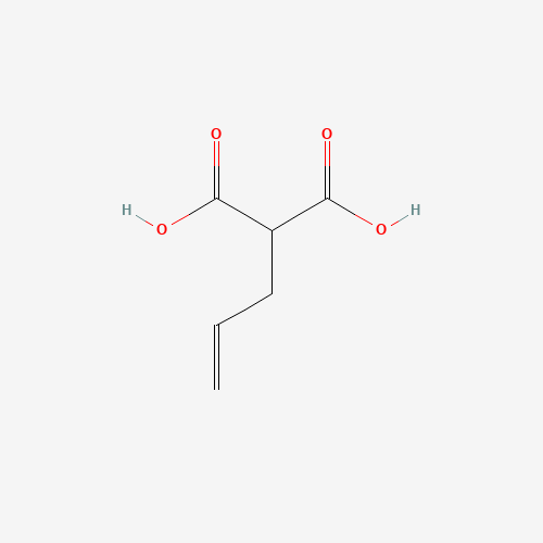 ALLYLMALONIC ACID (CAS: 2583-25-7) - Chemical Structure and Molecular Formula 