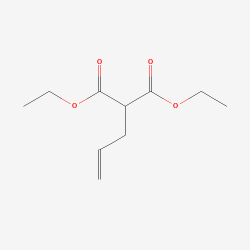 Diethyl allylmalonate (CAS: 2049-80-1) - Chemical Structure and Molecular Formula 