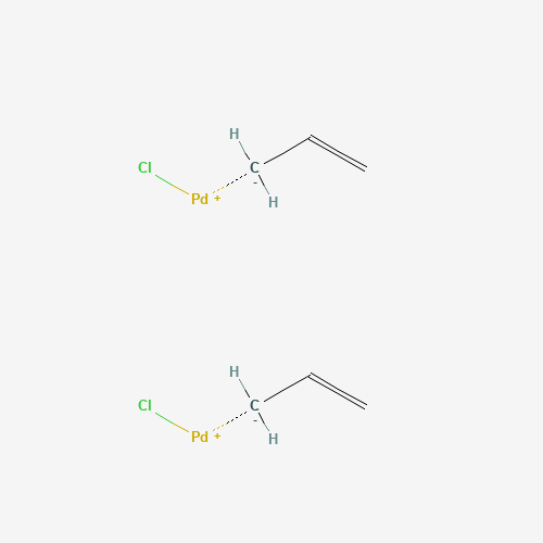 Allylpalladium chloride dimer (CAS: 12012-95-2) - Chemical Structure and Molecular Formula 