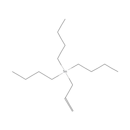 Allyltributyltin (CAS: 24850-33-7) - Chemical Structure and Molecular Formula 