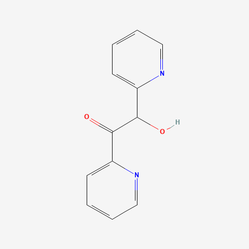 ALPHA-PYRIDOIN (CAS: 1141-06-6) - Chemical Structure and Molecular Formula 