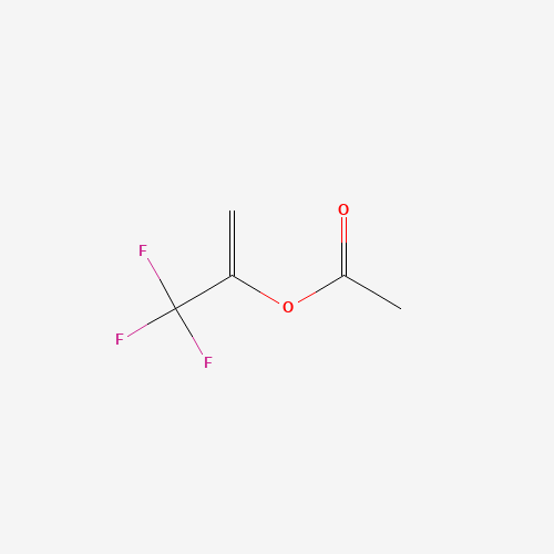 1-(TRIFLUOROMETHYL)VINYL ACETATE (CAS: 2247-91-8) - Chemical Structure and Molecular Formula 