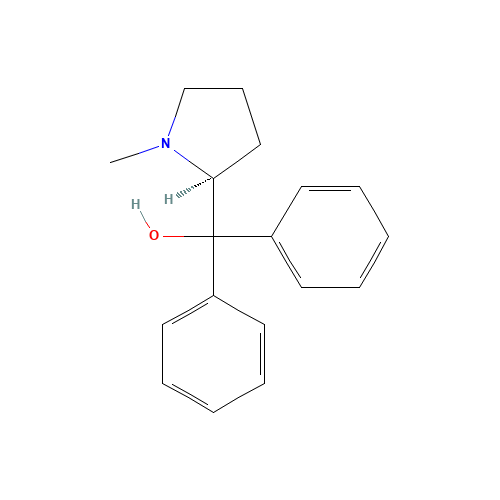 (S)-(+)-2-[HYDROXY(DIPHENYL)METHYL]-1-METHYLPYRROLIDINE (CAS: 110529-22-1) - Related Chemical Product