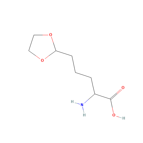 2-AMINO-5-[1,3]DIOXOLAN-2-YL-PENTANOIC ACID (CAS: 170242-34-9) - Related Chemical Product