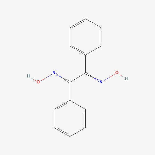 DIPHENYLGLYOXIME (CAS: 23873-81-6) - Chemical Structure and Molecular Formula 