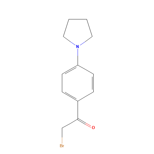 ALPHA-BROMO-4-(1-PYRROLIDINO)ACETOPHENONE (CAS: 216144-18-2) - Related Chemical Product