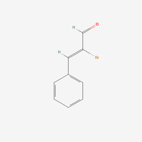 2-Bromocinnamaldehyde (CAS: 5443-49-2) - Chemical Structure and Molecular Formula 