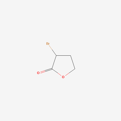 2-Bromo-4-butanolide (CAS: 5061-21-2) - Chemical Structure and Molecular Formula 