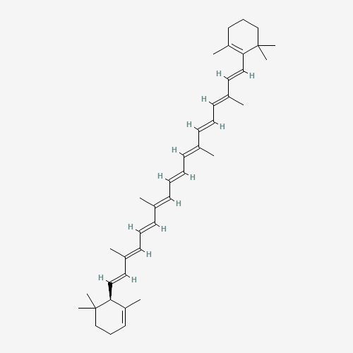 Carotene (CAS: 7488-99-5) - Chemical Structure and Molecular Formula 