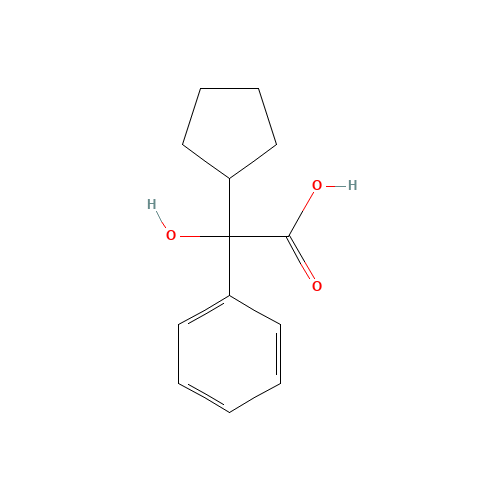 alpha-Cyclopentylmandelic acid (CAS: 427-49-6) - Related Chemical Product