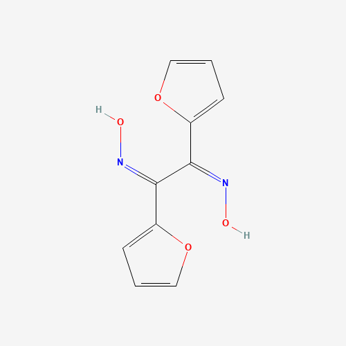 ALPHA-FURIL DIOXIME (CAS: 522-27-0) - Chemical Structure and Molecular Formula 
