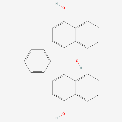 ALPHA-NAPHTHOLBENZEIN (CAS: 6948-88-5) - Chemical Structure and Molecular Formula 