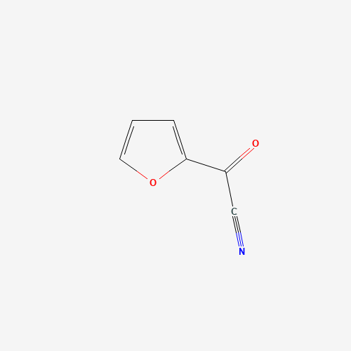 ALPHA-OXO-2-FURANACETONITRILE (CAS: 6047-91-2) - Chemical Structure and Molecular Formula 
