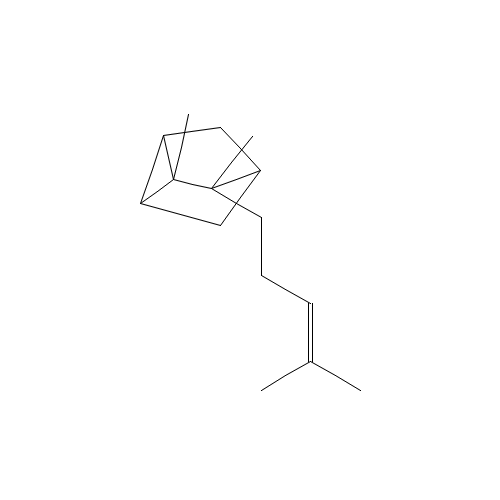 Tricyclo2.2.1.02,6heptane,1,7-dimethyl-7-(4-methyl-3-pentenyl)-,(-)- (CAS: 512-61-8) - Related Chemical Product