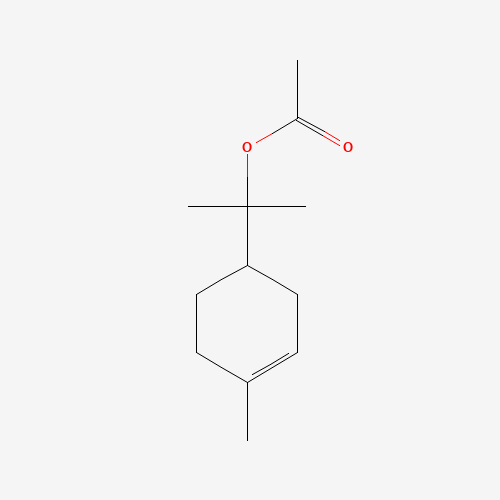 Terpinyl acetate (CAS: 80-26-2) - Chemical Structure and Molecular Formula 