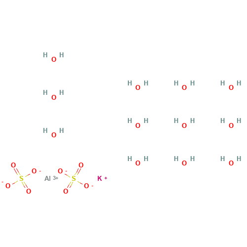 ALUMINIUM POTASSIUM SULFATE (CAS: 7784-24-9) - Related Chemical Product