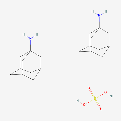 1-ADAMANTANAMINE SULFATE (CAS: 31377-23-8) - Chemical Structure and Molecular Formula 