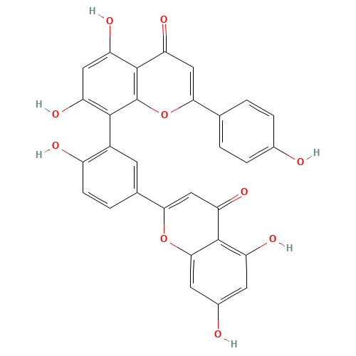 AMENTOFLAVONE (CAS: 1617-53-4) - Related Chemical Product