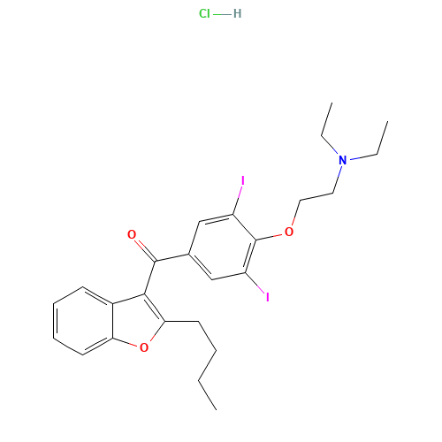 Amiodarone hydrochloride (CAS: 19774-82-4) - Related Chemical Product