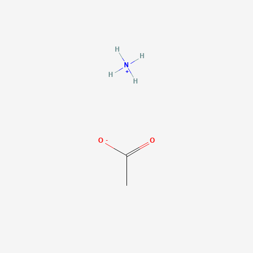 Ammonium acetate (CAS: 631-61-8) - Chemical Structure and Molecular Formula 