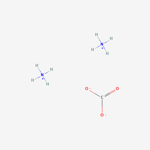 AMMONIUM CARBONATE (CAS: 10361-29-2) - Chemical Structure and Molecular Formula 